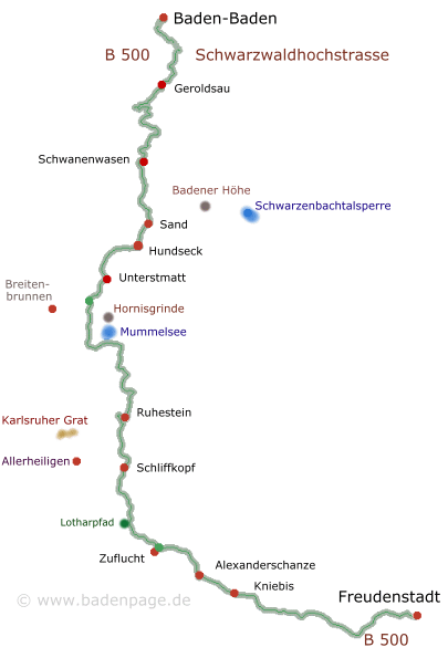 Die Schwarzwaldhochstrasse